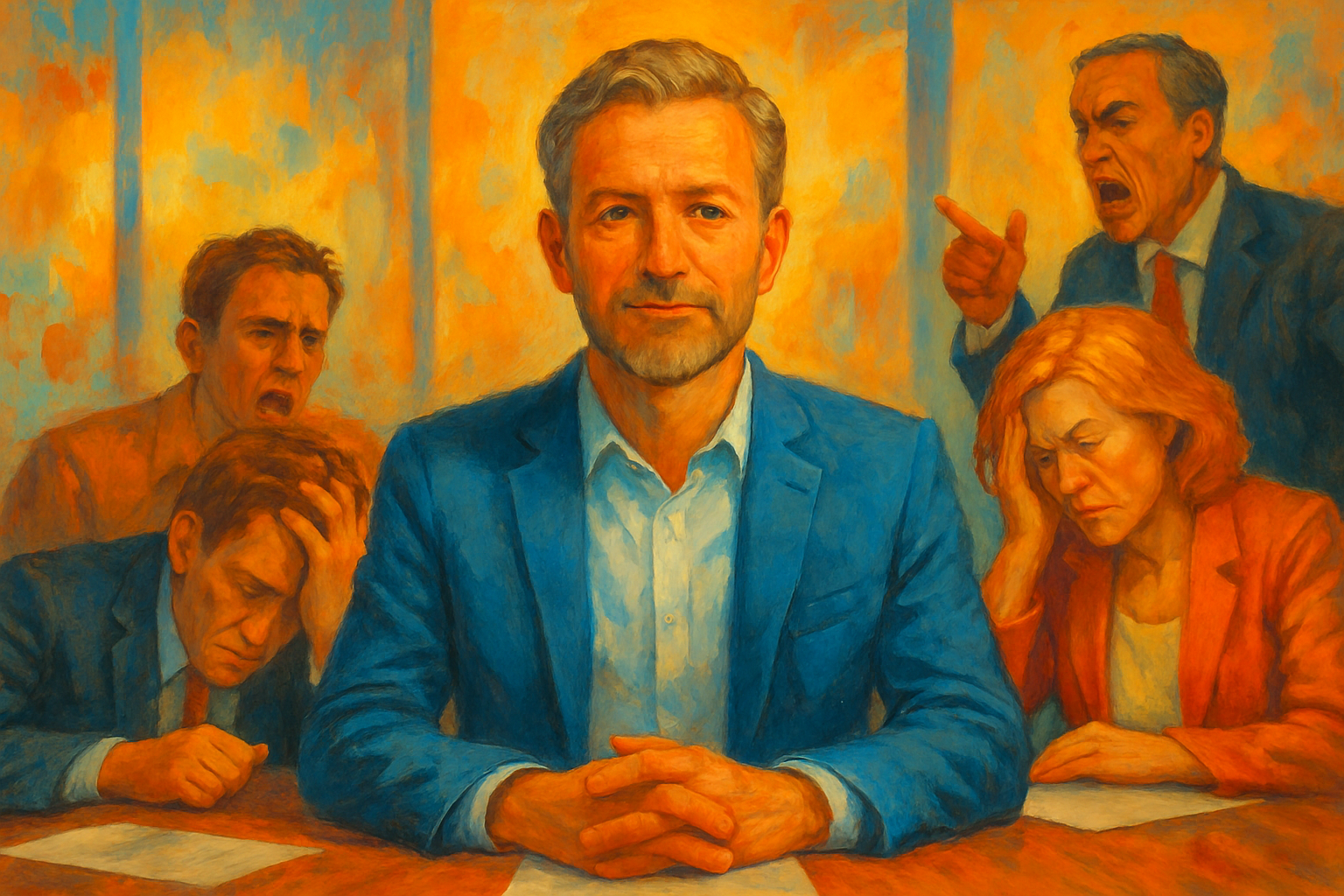 Stress Without Clarity: Why Senior Managers Burn Out Copying Their Boss’s Style