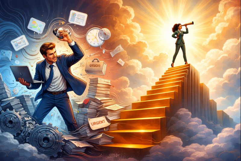 The Promotion Trap: Why “Being Reliable” Keeps You Stuck in Operations