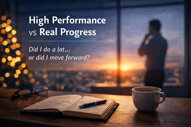 Year-End Clarity: What High Performers Avoid Naming (and Why It Costs Them)