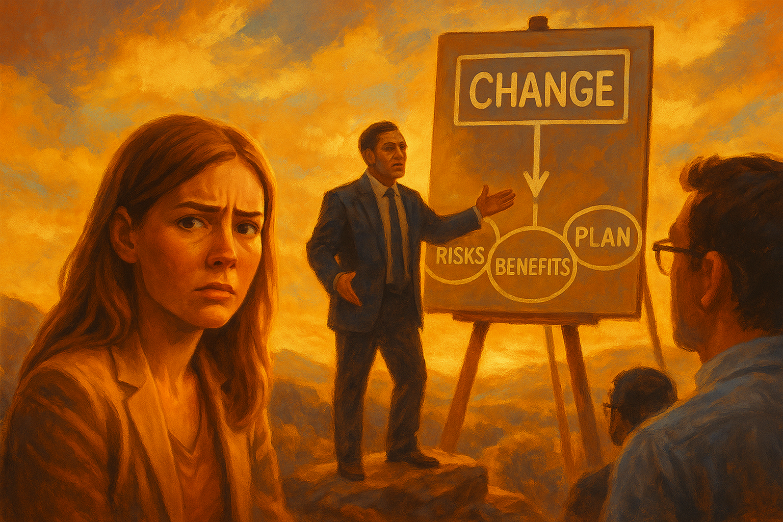 From Announcement to Alignment: How Senior Managers Turn Top-Down Change into Real Buy-In